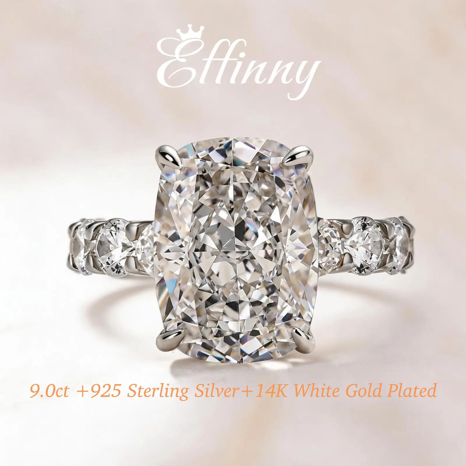 9.0ct Silver Ring