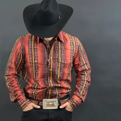 Camisa Vaquera Roja TikTok Shop