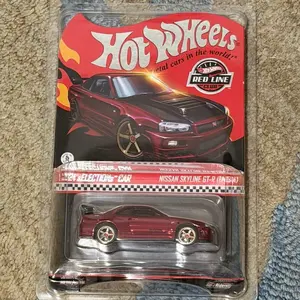 Hot Wheels 2025 RLC Exclusive Collectors' Selections - Nissan Skyline GT-R BNR34 Die-Cast Car
