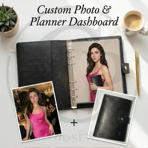 Custom Photo Planner Dashboard your size your photo your planner!