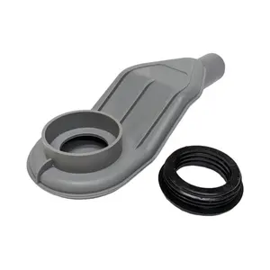 Horizontal Side Discharge Outlet Converter for Linear & Square Shower Drains