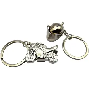 Motorcycle Metal Keychain Gift for Bike Enthusiasts Metal Keychain Automotive Part Car Auto Key Chain