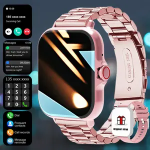 2026 New Wireless Wearable Smartwatch for Men and Women, 1.83 Inch HD Touch Screen, Multiple Sports Modes, Notification Alerts, Music Control, Compatible with iPhone and Android