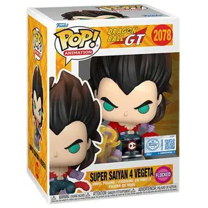 Funko POP! SS4 Vegeta DBGT Flocked #2078 [Chalice and SP stickers] (Common)
