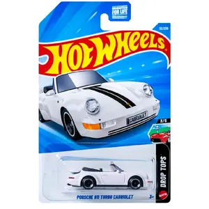 Hot Wheels 2025 - Porsche 911 Turbo Cabriolet - Then & Now - Diecast Collectible Diecast Metal Model