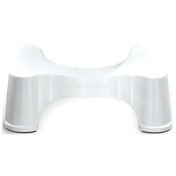 Squatty Potty SP-E-7 7 in. Ecco Toilet Stool, Easy-to-Use Bathroom Fixture for Bathroom Use, Supports Colon Alignment & Healthy Toilet Posture for Comfortable Squatting & Comprehensive Elimination