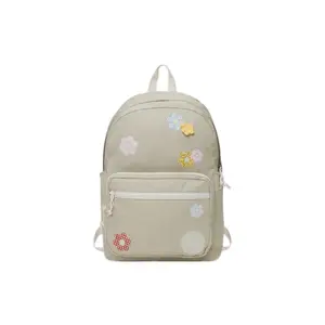 Converse Polyester Backpack in Beige for Unisex Casual Use