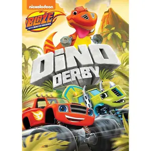 Blaze And The Monster Machines: Dino Derby  [DVD Video Disc] Ac-3/Dolby Digital, Dolby, Dubbed, Widescreen