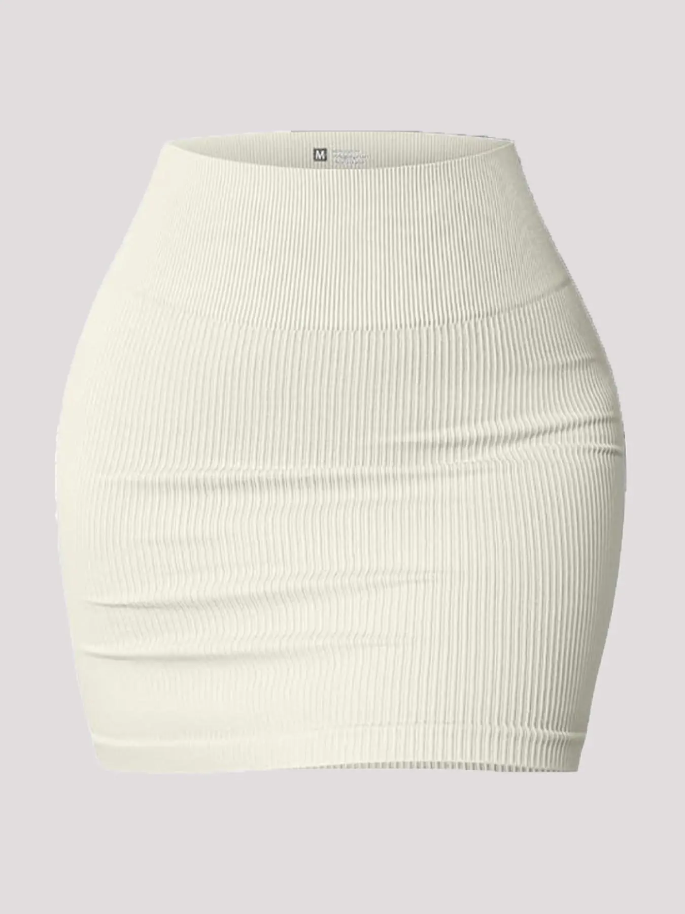 Women's Solid High Waist Sports Skirt, Casual Comfy Breathable High Stretch Skinny Skirt for Gym Workout Running, Ladies Sportswear for Summer, Workout Skirts, Casual Sporty Skirt, Athletic Skirt, Stretchy Athletic Skirt
