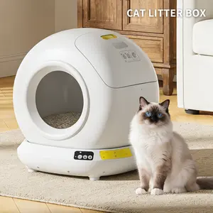 Automatic Self-Cleaning Cat Litter Box, 78L Extra Large Capacity, APP Remote Control, Smart Safety Sensors, Quiet Operation ≤40dB, Odor Control, Suitable for Multi-Cat Homes