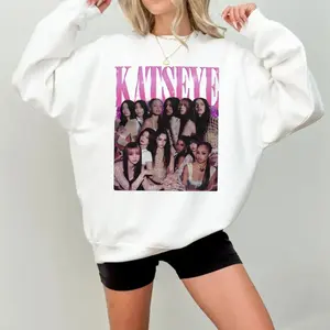 Katseye Sweatshirt, Katseye Tour Shirt, Beautiful Chaos Katseye Hoodie, Katz The Global Girl Group Tee, Gnarly Gabriela Game Boy Eyekon Kpop, Unisex Sweater Pullover Tee Cotton Fit Polyester Womenswear Printed Tops Crewneck Long Sleeve