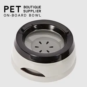 Round Floating Pet Water Bowls - Versatile Design for Pets, Easy to Clean