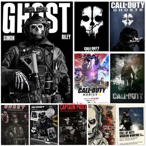 Call of Duty Poster Bedroom Wall Home Decor Art Poster Perfect Gift for Family and Friends