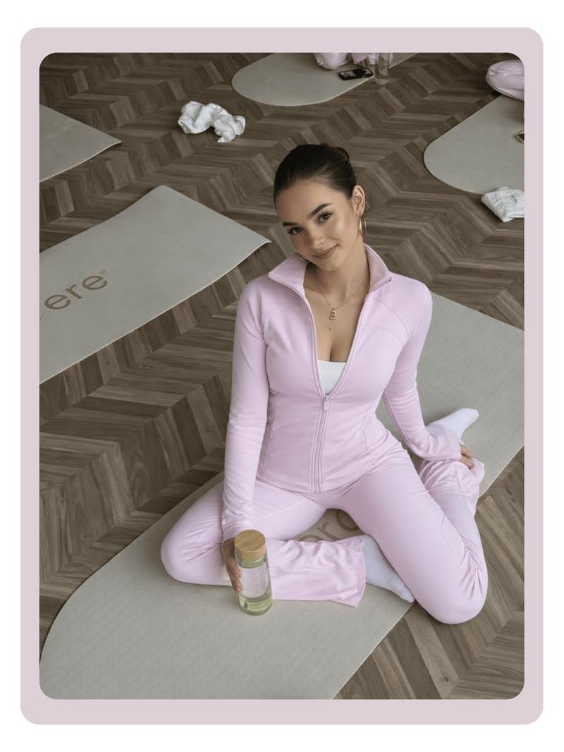 Coral Canton Women’s Solid Zip-Up BBL Sport Jacket