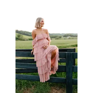Belle Maxi Dress - Blush