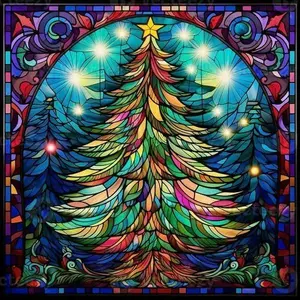 Christmas Tree  Art Kits for Adults DIY  Painting Kits for Adults  Art 5D  Painting Kit  Art Painting Kit Home Wall Decor 12x12inch