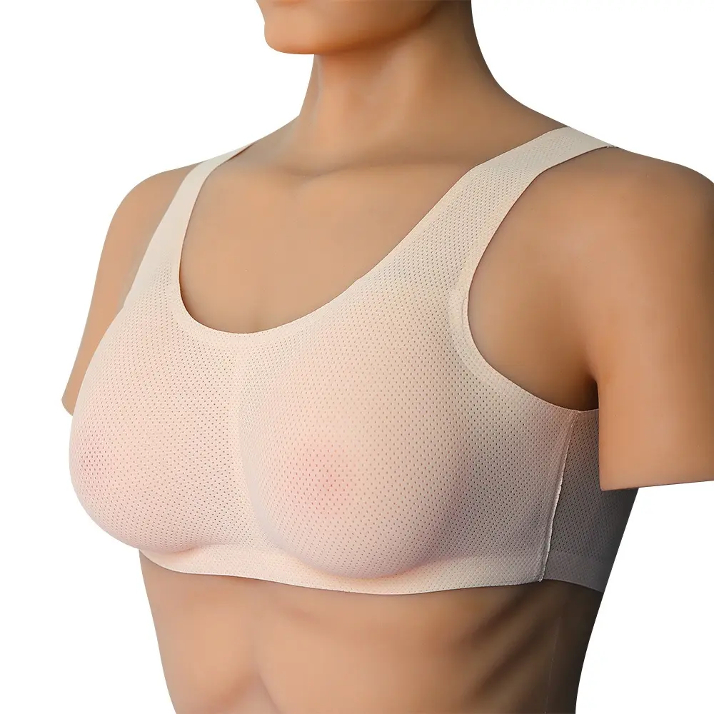 2026Silicone Artificial Realistic Breast Form Fake Boobs Tits Sexy Cosplay Collection Transgender Women Underwear Shemale Drag Queen