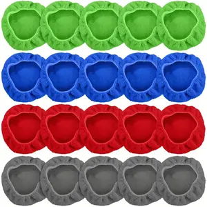 Car Windshield Cleaning Cloth, Replaced Microfiber Pads Cover Kit for Auto Windshield Cleaning Tool, Interior Car Window Cleaner Washing Cloth, Microfiber Cleaning Cloths