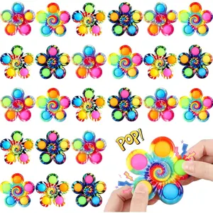 24 Pack Party Favors Fidget Spinners for Kids 4-8-12, Treasure Box Toys Classroom Prizes, Goodie Bags Stuffers Gifts for Kids 3-5, ADHD Pop Mini Fidget Toys Bulk, Adult Anxiety Sensory Toys