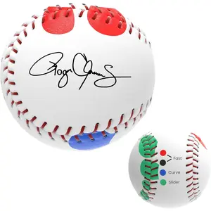 Roger Clemens Pitching Trainer | Color Coded Finger Placement Marks | Instructional Booklet Included