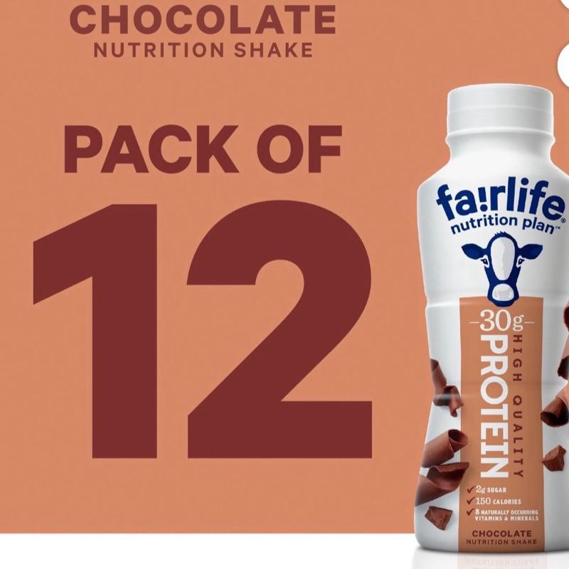 Nutrition Plan 30g Protein Shake, Chocolate, 11.5 fl. oz., 12 pk.