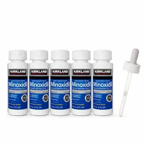 Advanced Men’s Hair Regrowth System – Kirkland 5% Minoxidil (5-Month Supply) with Dropper