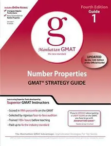 USED-Number Properties GMAT Strategy Guide, 4th Edition (Manhattan GMAT Preparation Guides) by Manhattan GMAT (Paperback)