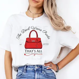 Devil Wears 2 Tee Movie T-Shirt That's All Miranda Priestly