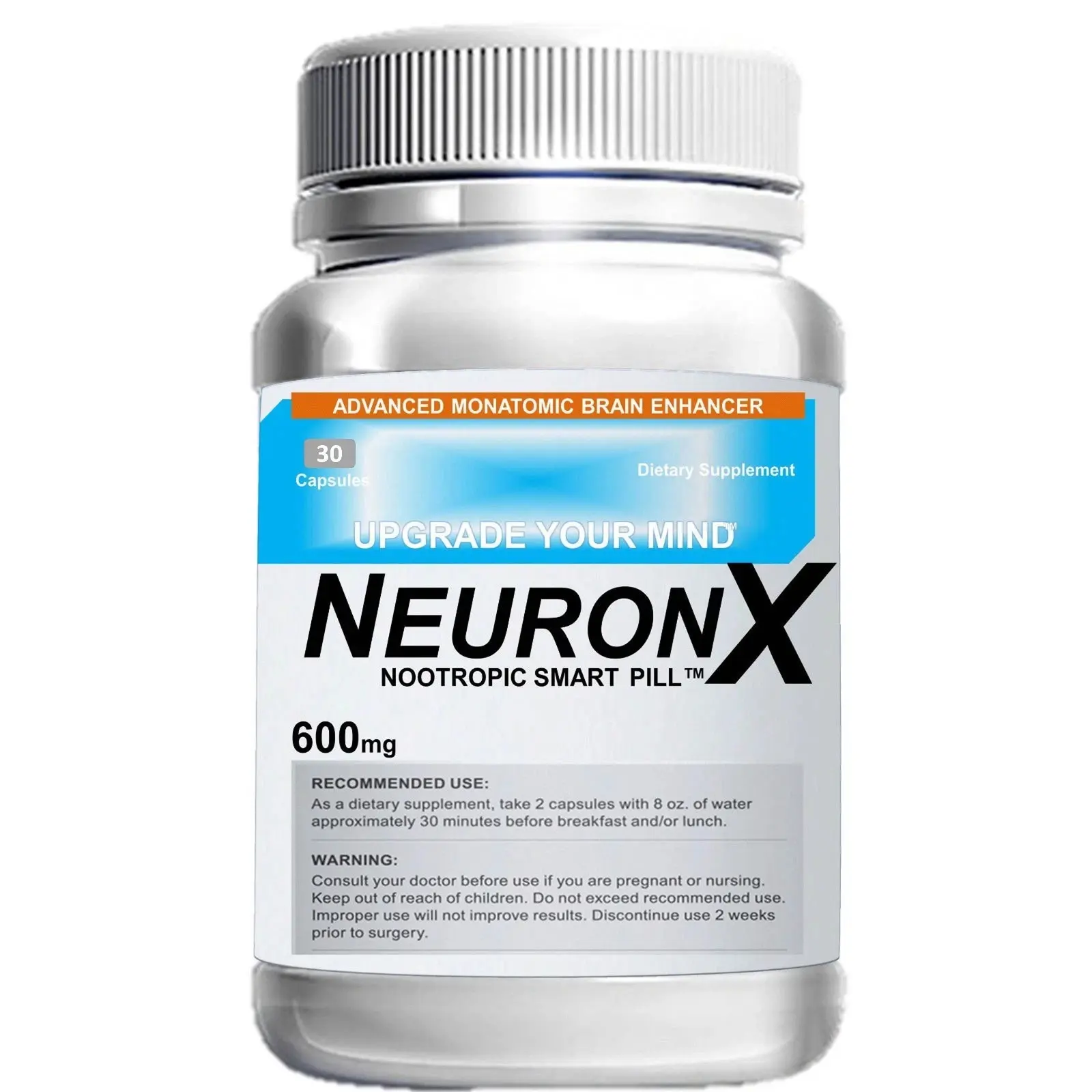 Neuronx Limitless Vitamin Pills Cerebral Enhancement Complex 30 Caps New Formula