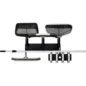 Wall-Mounted Tool Organizer Rack, Tool Holder and Swimming Pool Equipment for Backyard, Fence, or