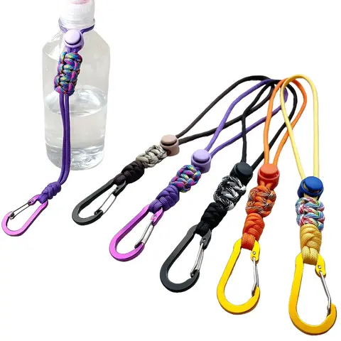 Ret retractable Keychain Multifunctional Pull Reel Clip, Durable Aluminum Alloy Hook & Drink Lanyard for Outdoor Sports, Travel & Hiking Adventures