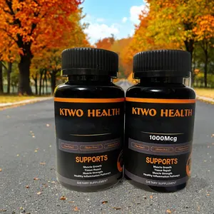 KTWO HEALTH - Amino acids nutritional supplements - Support 120 Capsules