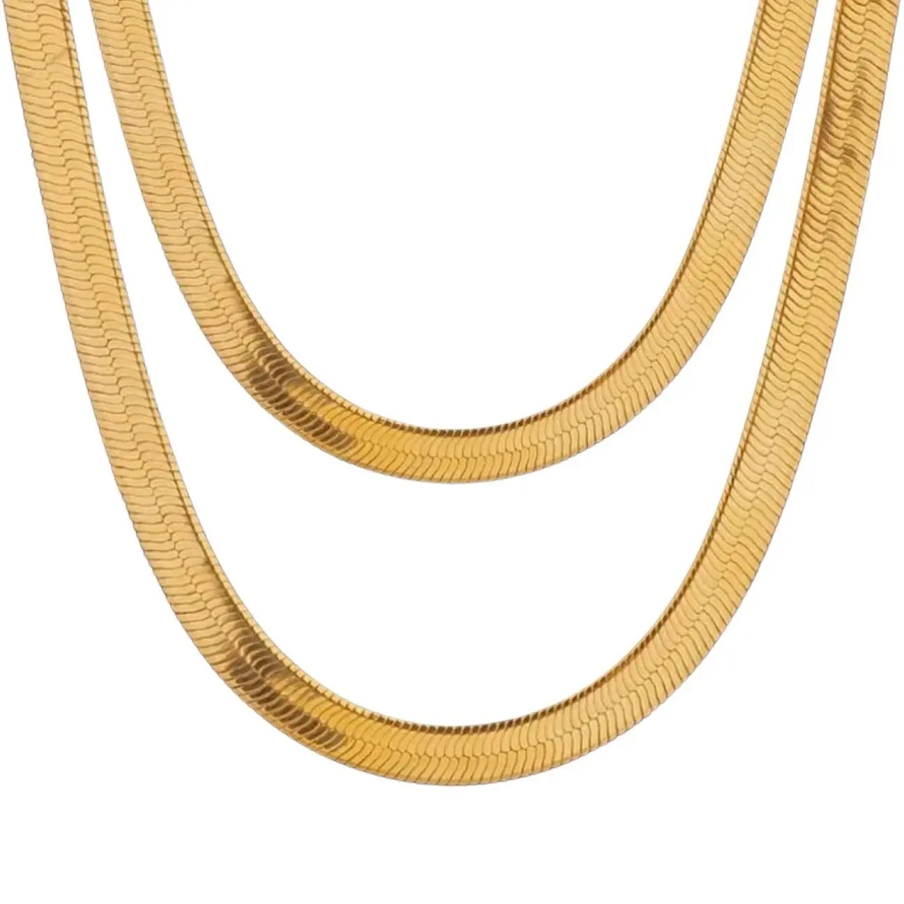 Herringbone Chain Necklace