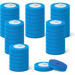 48 Count Disposable Toilet Brush Heads, Toilet Bowl Wand Refills for Toilet and Bathroom Cleaning