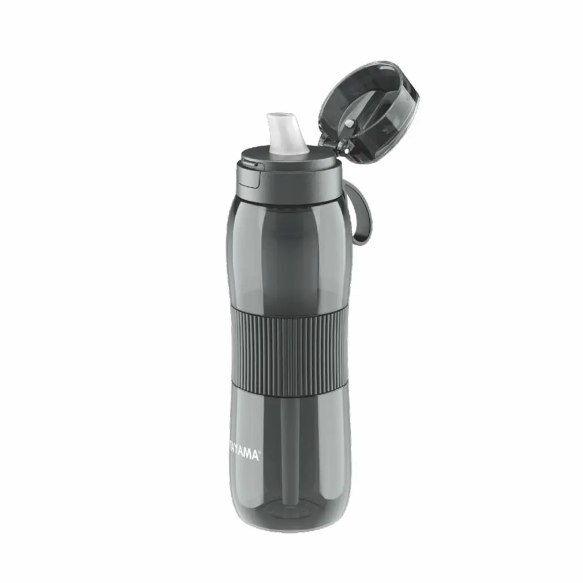 Tayama TWB-25 Portable Reusable Alkaline Tritan Plastic Water Filter Bottle, 25 oz, Washable with Loop, for Home, Travel, Work Use, Water Bottle, Outdoor Activities