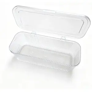 Clear Storage Box with Lid, 1 Count Multi Grid Multi Compartment Jewelry Storage Box, Dustproof Storage Organizer for Hair Tie, Hair Clip, Jewelry, Home Organizer, Multifunctional Storage Bin, Dustproof Storage Bins