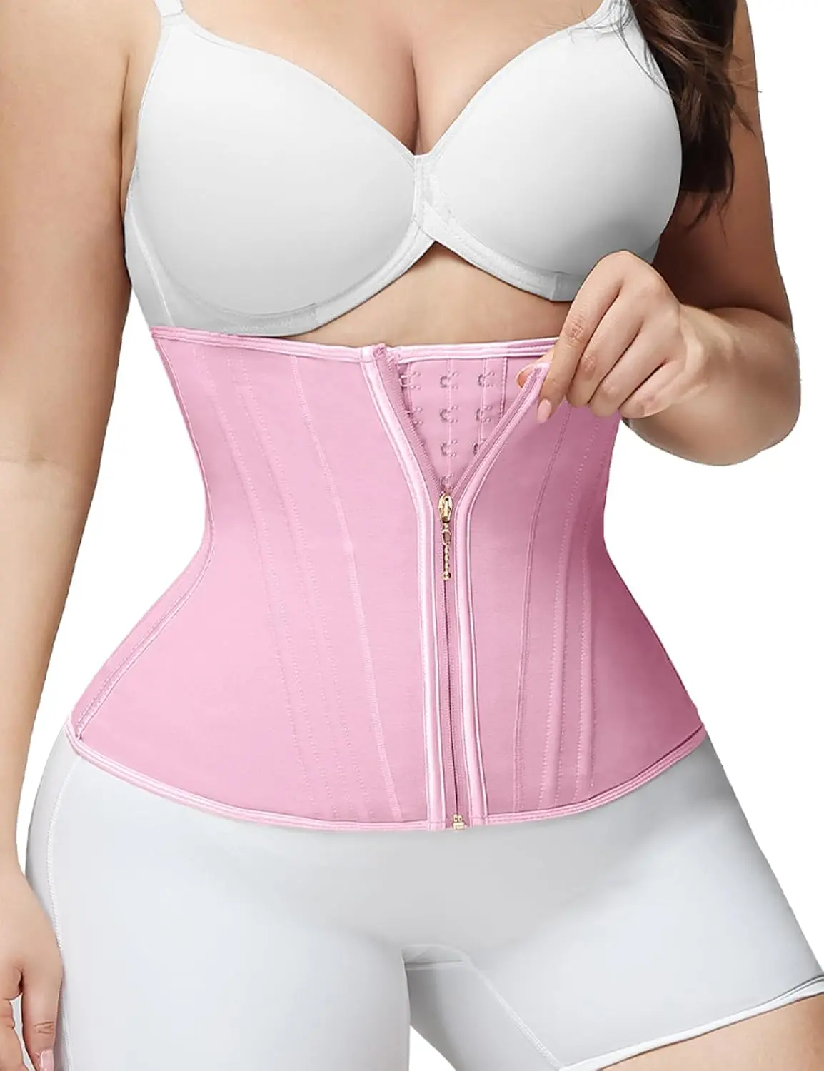 SHAPSHE Waist Trainer for Women Tummy Control Workout Cincher Faja Corset