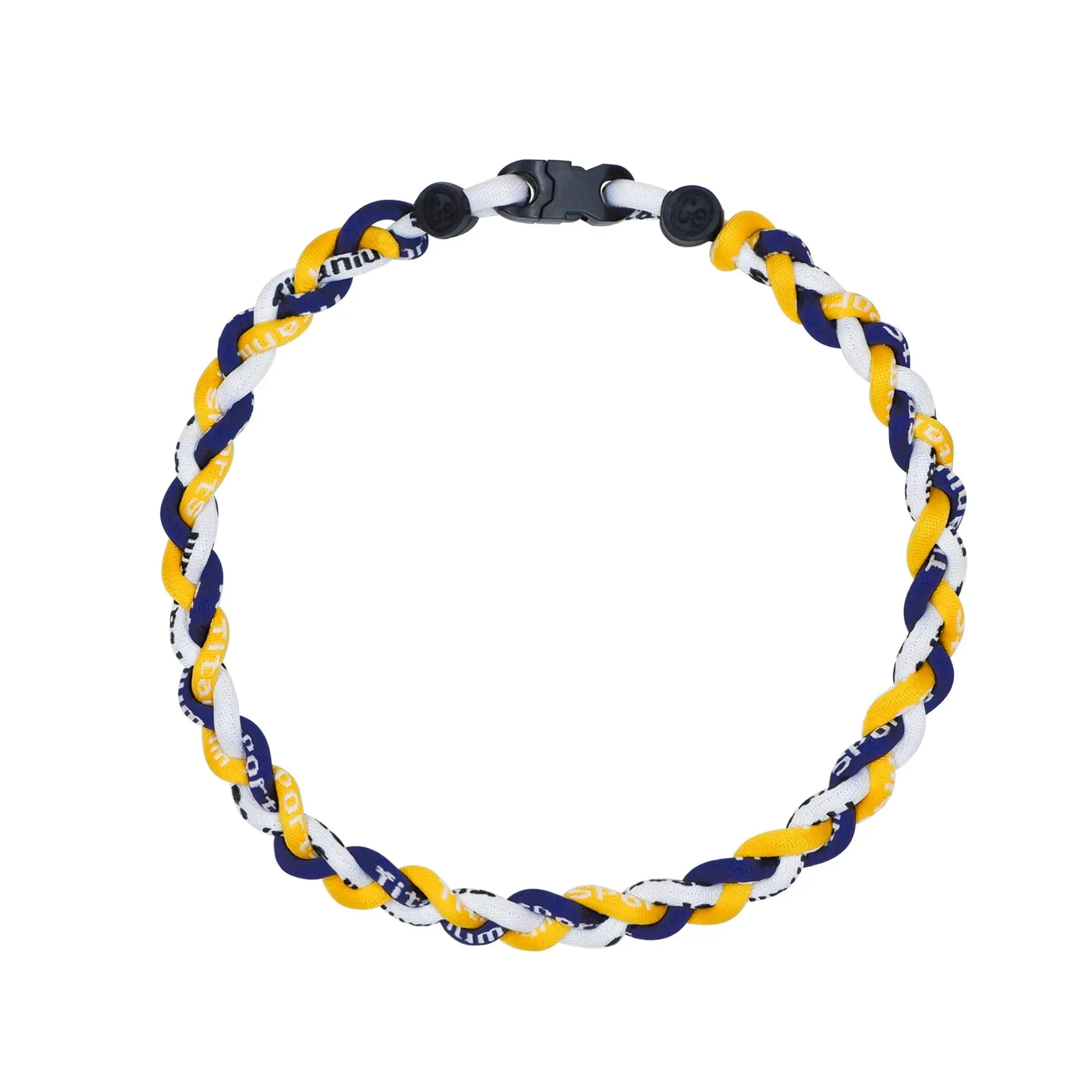 Baseball Rope Necklaces  League Team Colors Braided Necklace Gifts