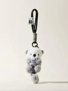Cute Sea Otter Bag Charm, Car Keychain, Birthday Gift, Holiday Present, Back-To-School Gift, Casual Style, All Seasons, Handmade Keychain