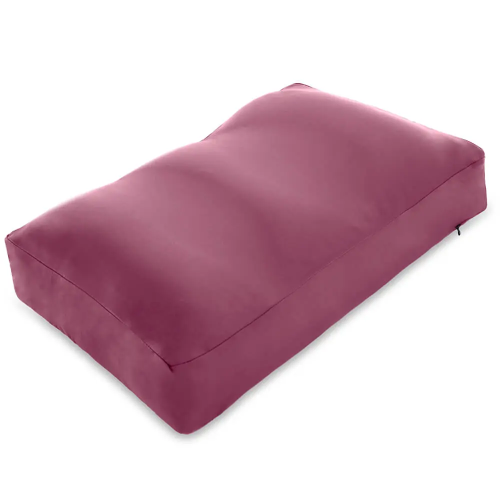 Premium Microbead Pillow, Cooling Silk like Cover, Large