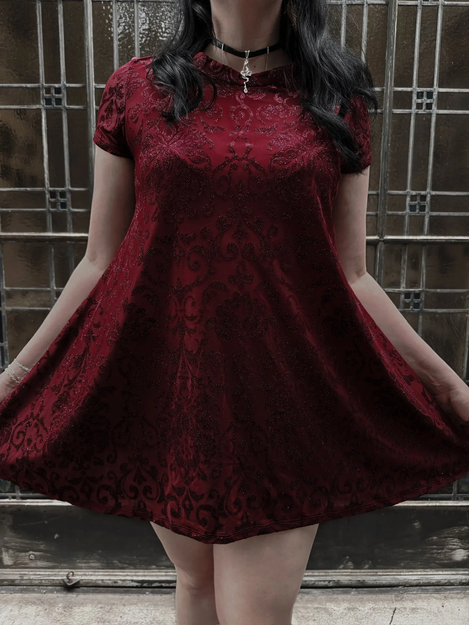 Scarlet Séance Dress