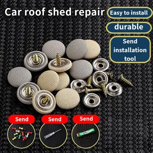 Car roof cloth falling off repair special buckle fixing buckle interior renovation flannel plaid cloth buckle