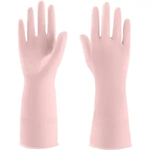 Rubber Gloves for Household, Dishwashing Gloves for Kitchen,