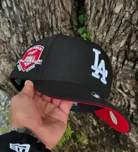 New Era 59FIFTY MLB NY Yankees Cap For Men & LA Dodgers Cap For Women | Iconic Team Logo Fitted Hat, Flat Brim, Unisex Baseball Cap, Gorras Urbanas, Sombrero MLB