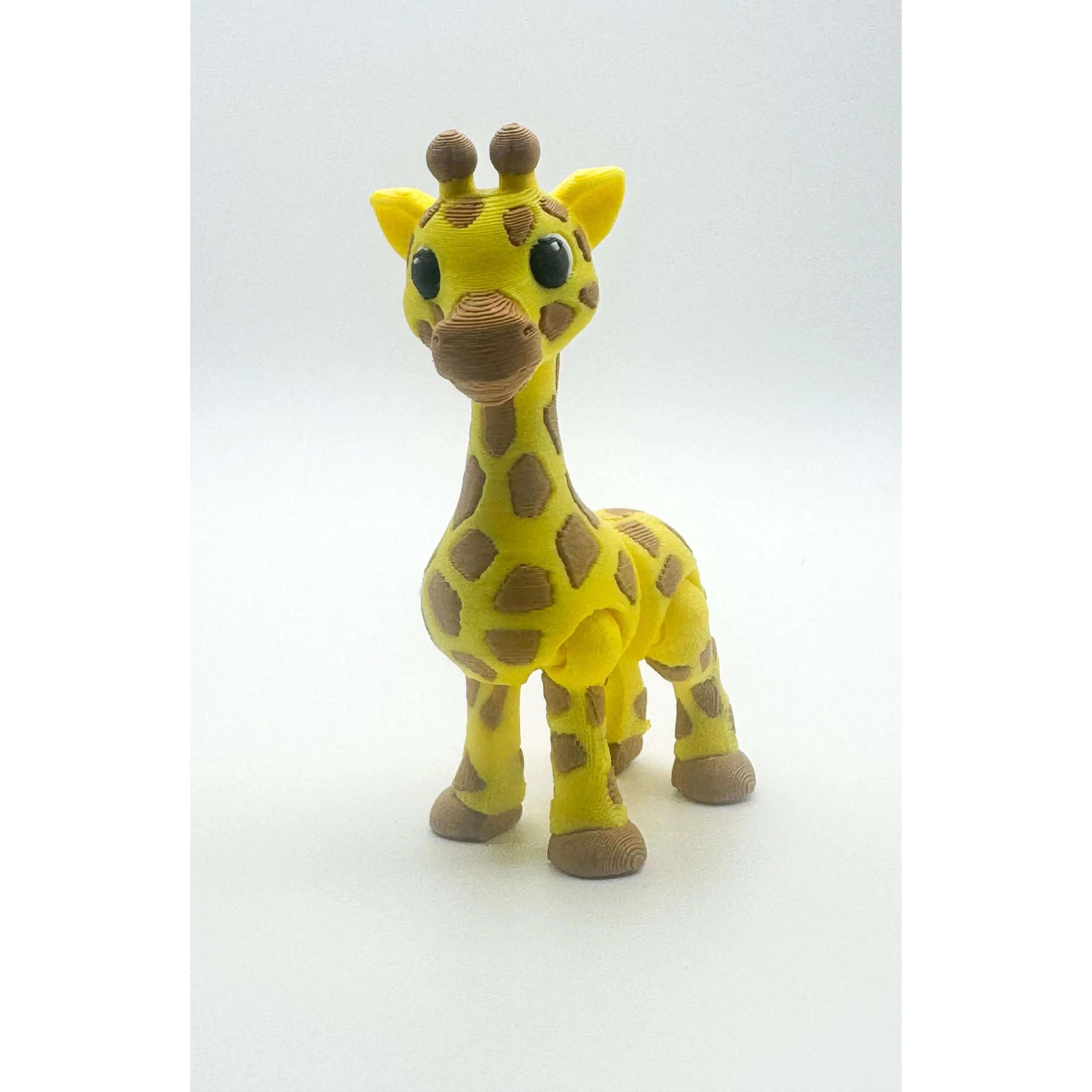 Articulated Giraffe Fidget - 3D Printed Flexi Safari Animal - Giraffe Gift - Desk Fidget - Ages 14+