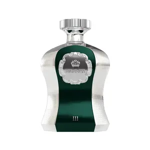 Afnan Highness III Green Eau de Parfum – Regal Oud & Lavender Unisex Fragrance, 100ml (3.4 oz)