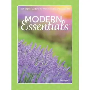 USED-Modern Essentials 10th Edition (Hardcover) Essential Oil Reference Books with doTERRA Oil Names by AromaTools (Hardcover)