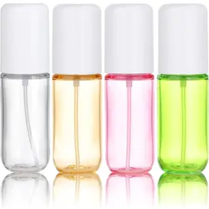 Travel Spray Bottles 1.35oz/40ml Fine Mist Empty Spray Bottles Mini Refillable Plastic Travel Bottle Set for Traveling and Outgoing
