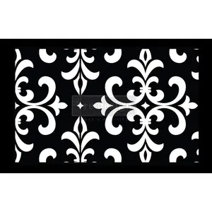 Stick & Style CECE - Modern Damask - 1 roll, 7" x 5yds (6" design)