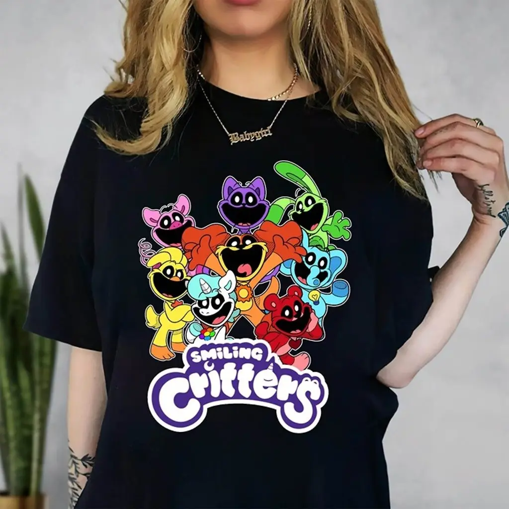 Poppy Playtime Chapter 3 Smiling Critters Catnap Shirt Unisex Full Size